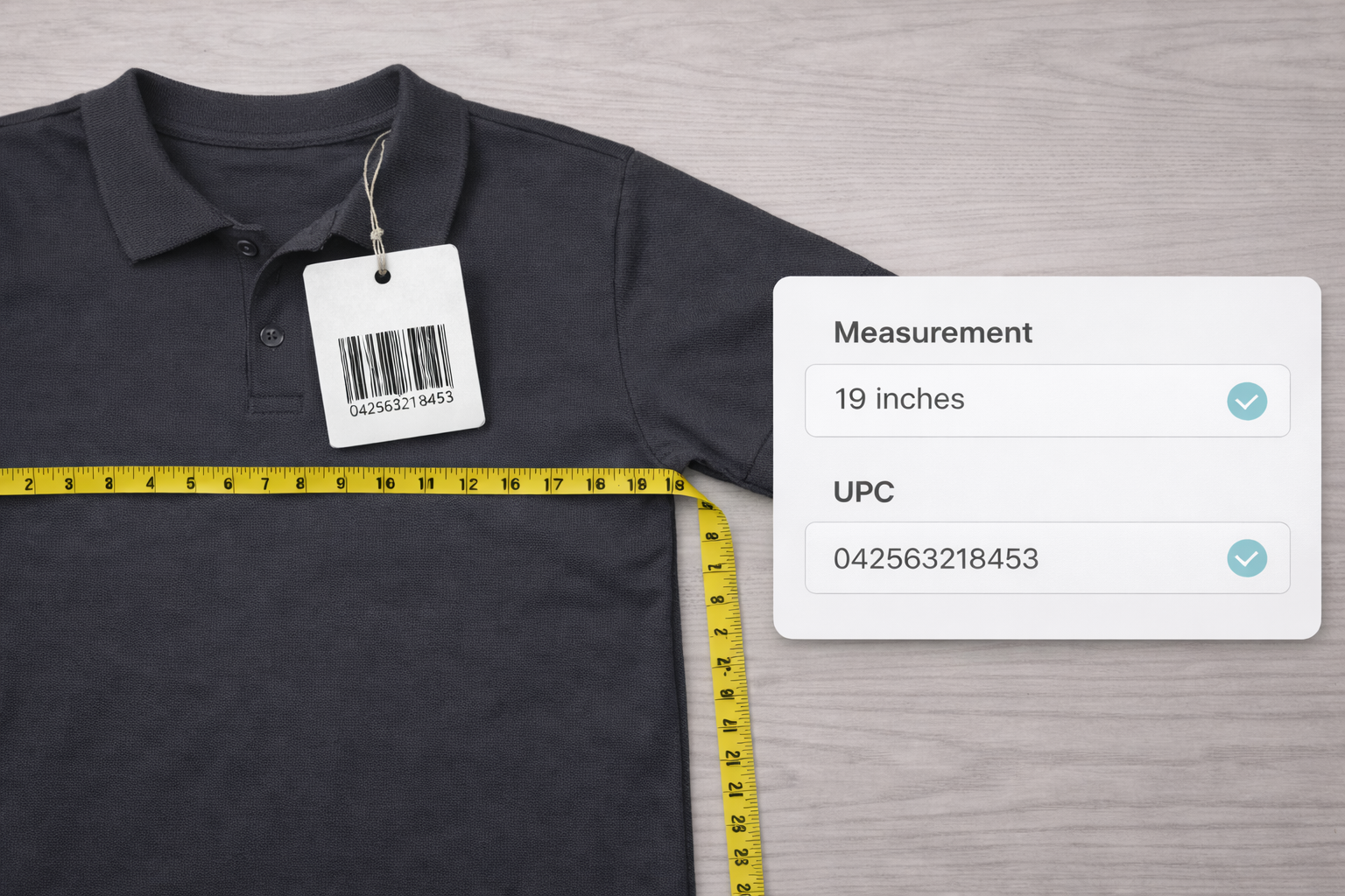 AI reading measurements and extracting listing data